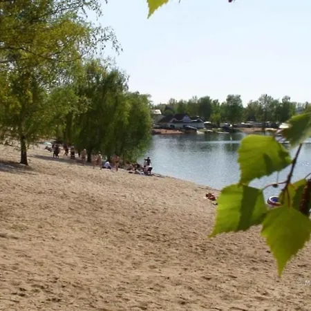 Daire Frankfurt - Haus Am Mit Sandstrand & Seeblick Nahe Rhein-main Und Spessart Kahl am Main